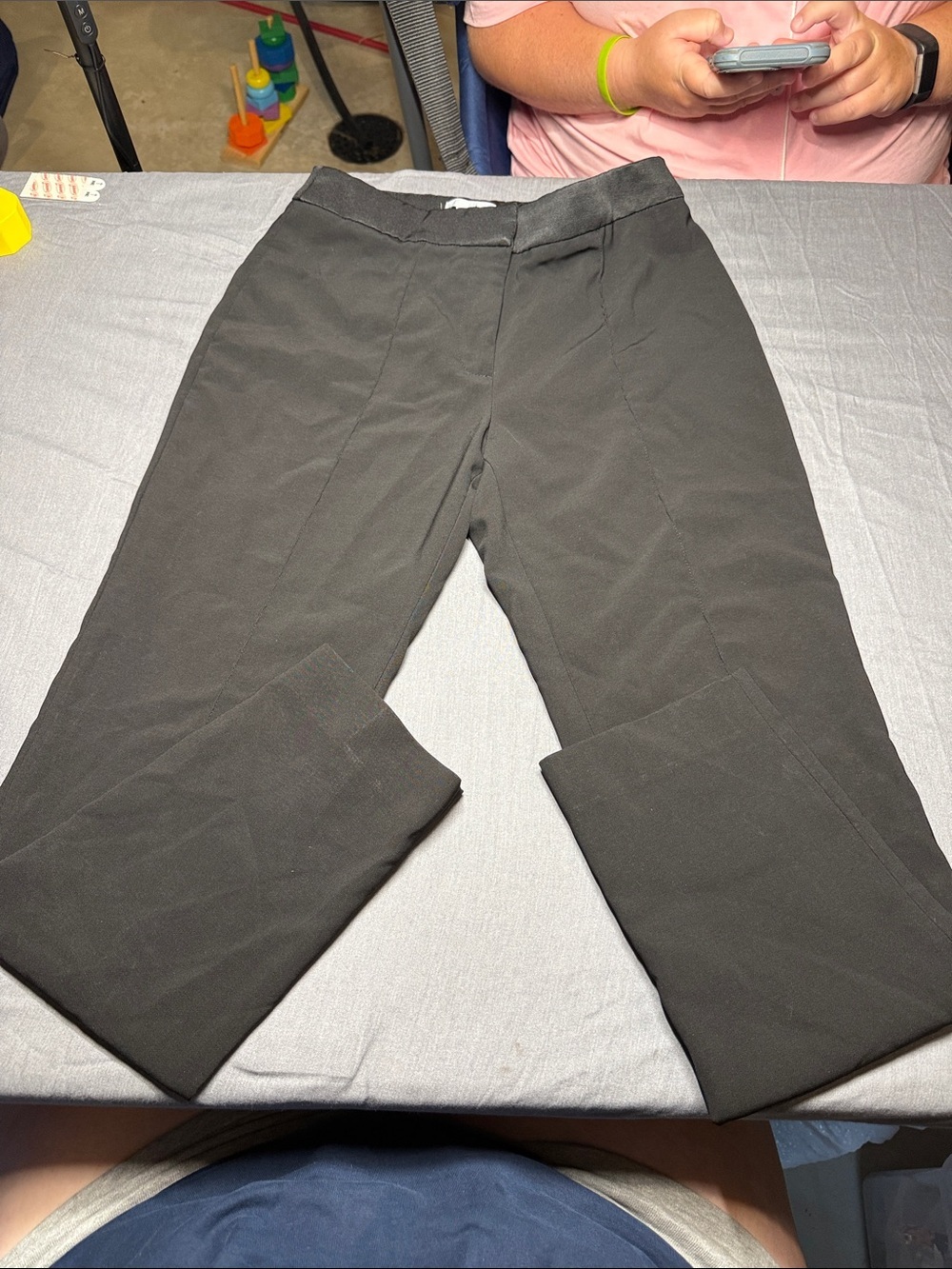 H&M Black womens Dress Pants - Tailored Straight Leg